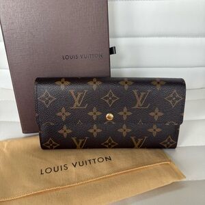 Louis Vuitton Sarah Monogram Long Wallet